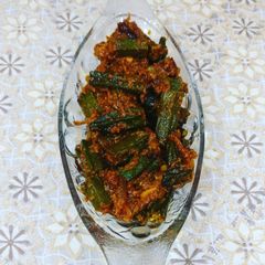 A picture of Masala Bhindi.