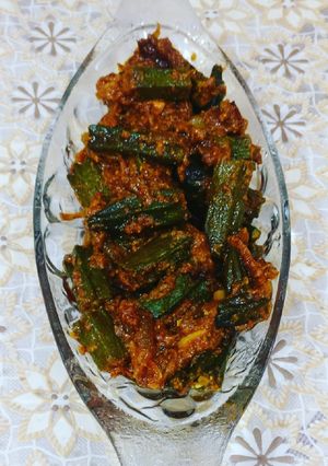 A picture of Masala Bhindi.