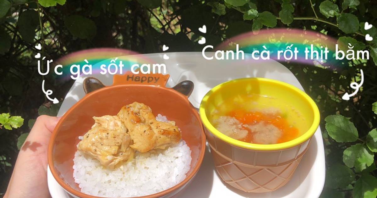 What are the ingredients and steps to make Ức gà áp chảo sốt cam eat clean?