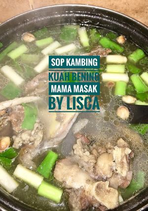 Foto resep Sop kambing kuah bening (tanpa bau kambing)