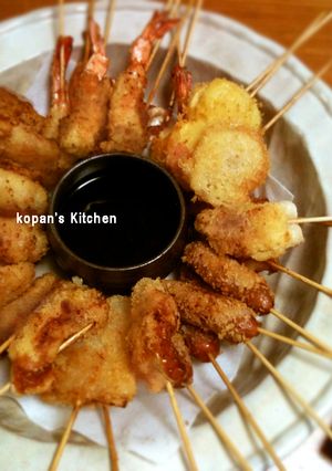 A picture of Osaka Soul☆Kushikatsu from Copan.