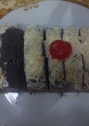 Foto resep Brownies ubi ungu