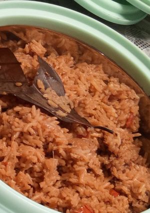 A picture of Bhugal chawal.