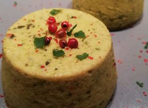 Foto di Flan di zucchine con cuore al gorgonzola