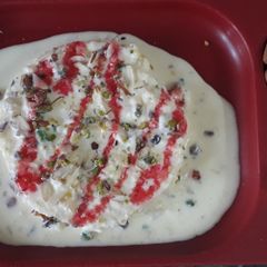 A picture of Bread Rasmalai.
