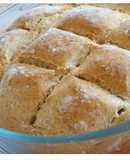 Pan rápido integral en bolsa de asar. (Thermomix)