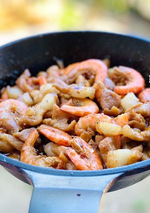 Hình của món Thịt Kho Tôm.