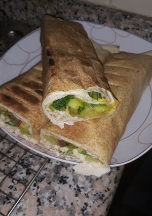 A picture of Chicken Shawarma.