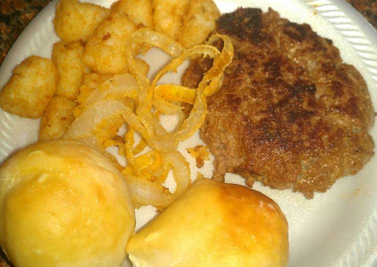 Recipe of Super Quick Homemade Mrs. waits salisbury steak.