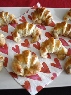 Una foto de Mini croissants de canela y mantequilla