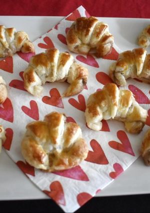 Una foto de Mini croissants de canela y mantequilla