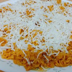 A picture of Cheesy Noodles.
