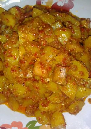 Foto resep Kentang sambal goreng no pete