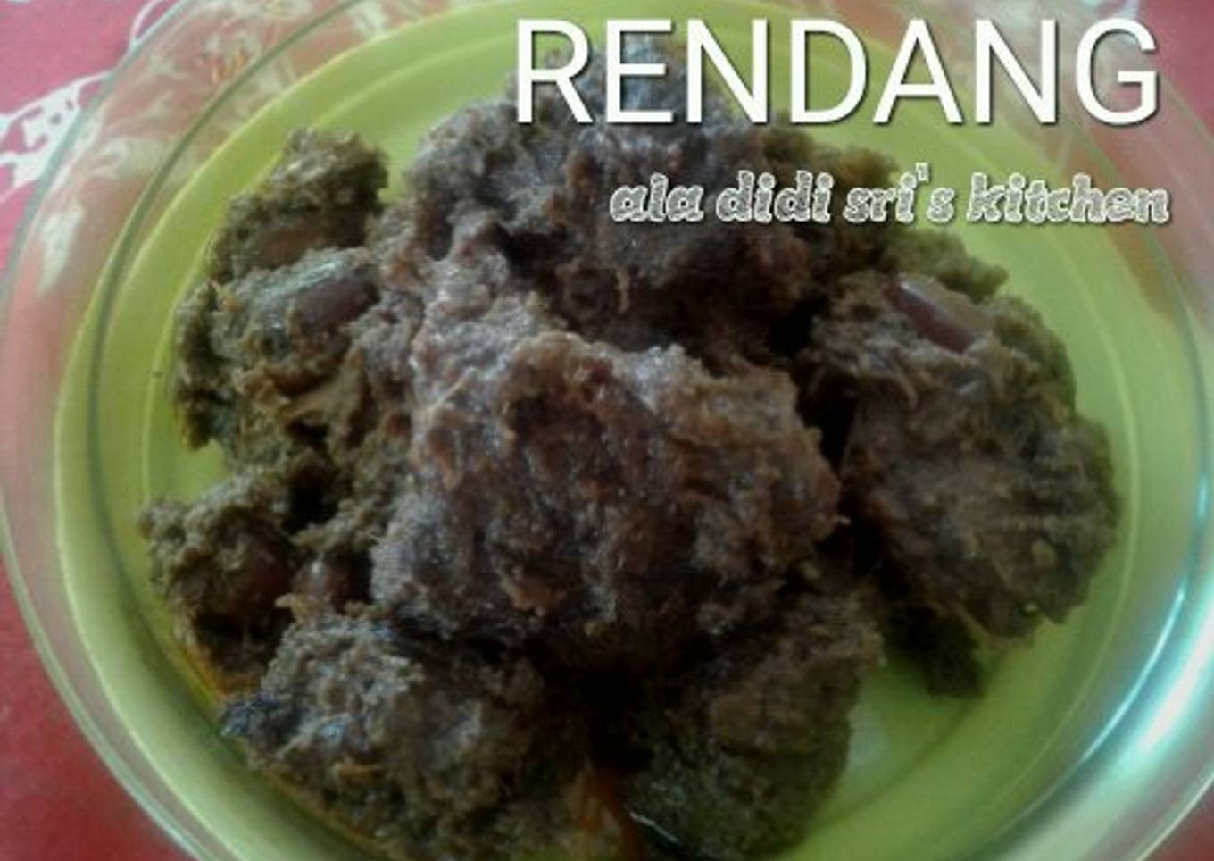Rendang #Festival Resep Asia#Indonesia#Daging Sapi