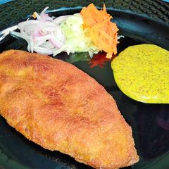 A picture of Kolkata Street Style Crispy Chicken Cutlet Recipe.