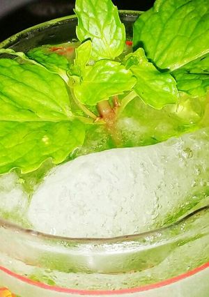 Foto resep Sirup melon daun mint