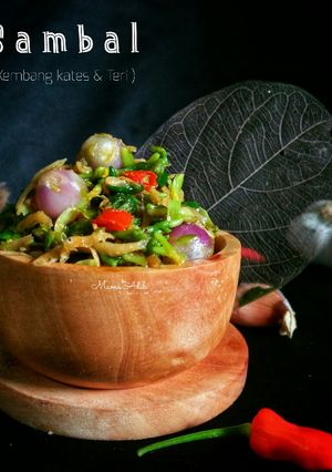 Foto resep Sambal kembang kates & teri