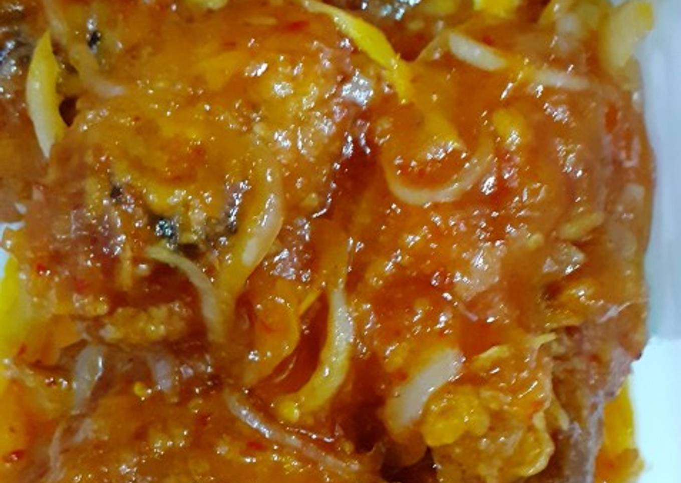 Ayam Goreng Saus Pedas Manis