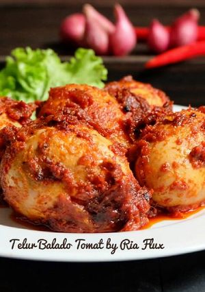 Foto resep Telur Balado Tomat