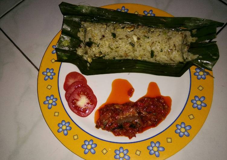  Resep  Nasi  Goreng Bakar  cabe  ijo  ala vivi  oleh Vidia 