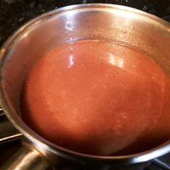 A picture of My neely bbq sauce.