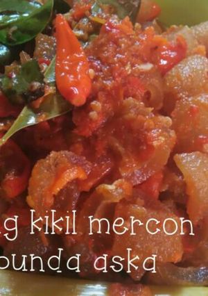 Foto resep Oseng kikil mercon