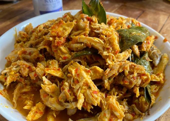 Resep Ayam Suwir Khas Bali (Ayam Sisit) oleh Dewii - Cookpad