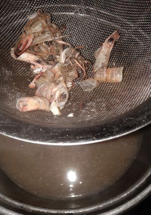 Foto resep Air Kaldu Udang (Kulit & Kepala)