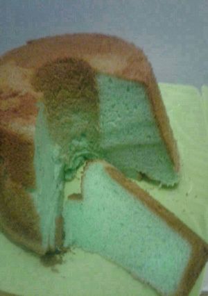 Foto resep Chiffon pandan tepung beras