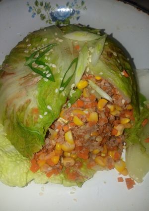 Foto resep Steam sawi putih isi daging ala bejo