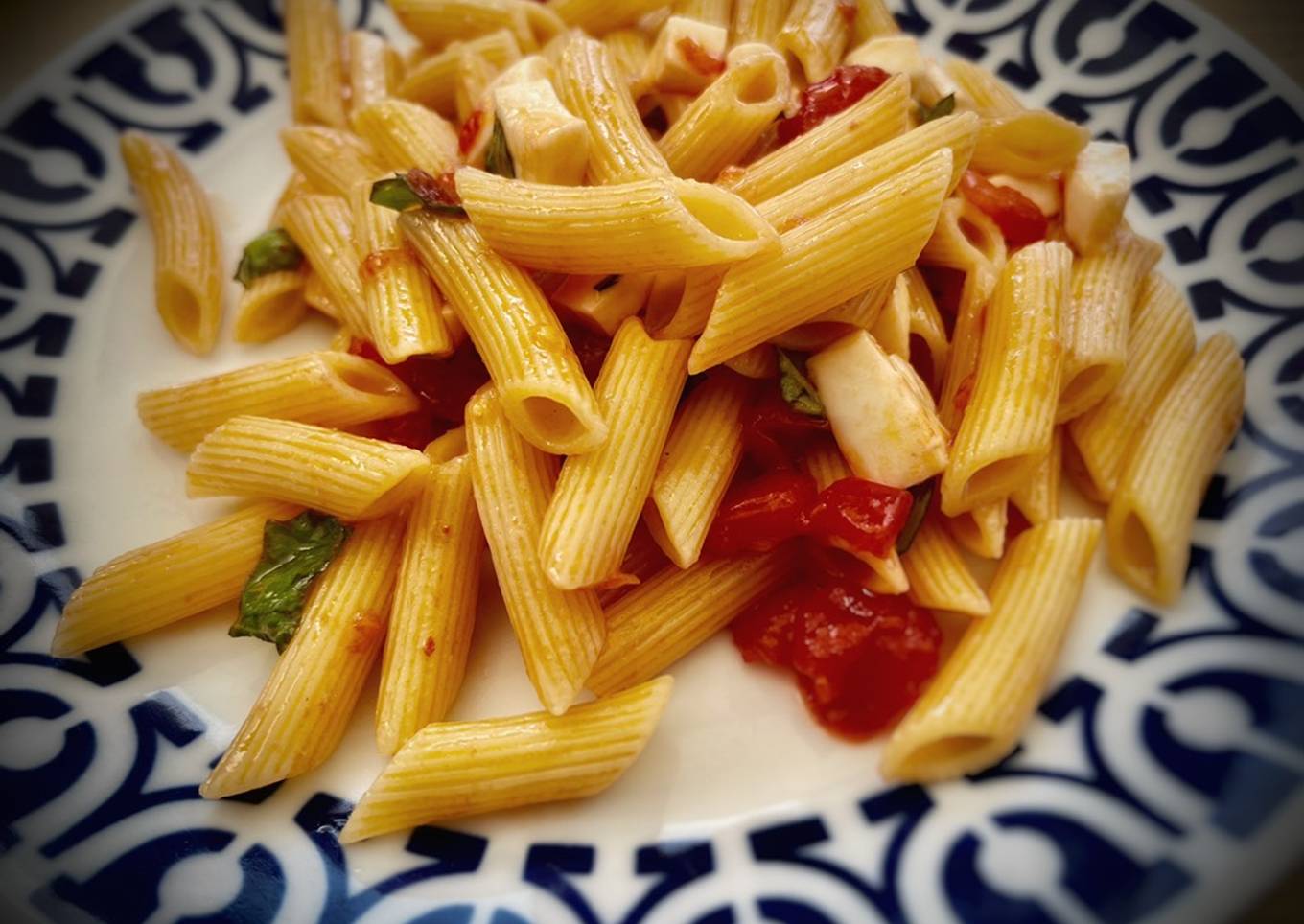 Pasta alla checca —receta romana—