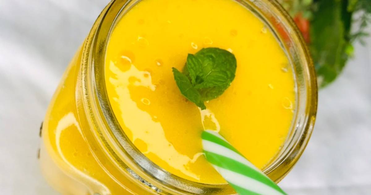 Peach and mango juice Recipe by scrupmtious kitchen,kano - Cookpad