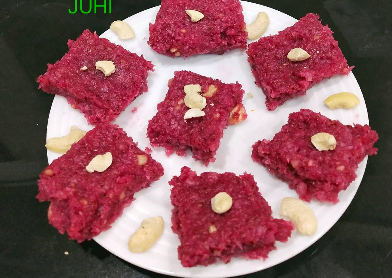 Strawberry Coconut Berfi