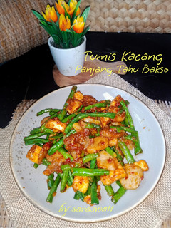 Foto resep Tumis Kacang Panjang Tahu Bakso