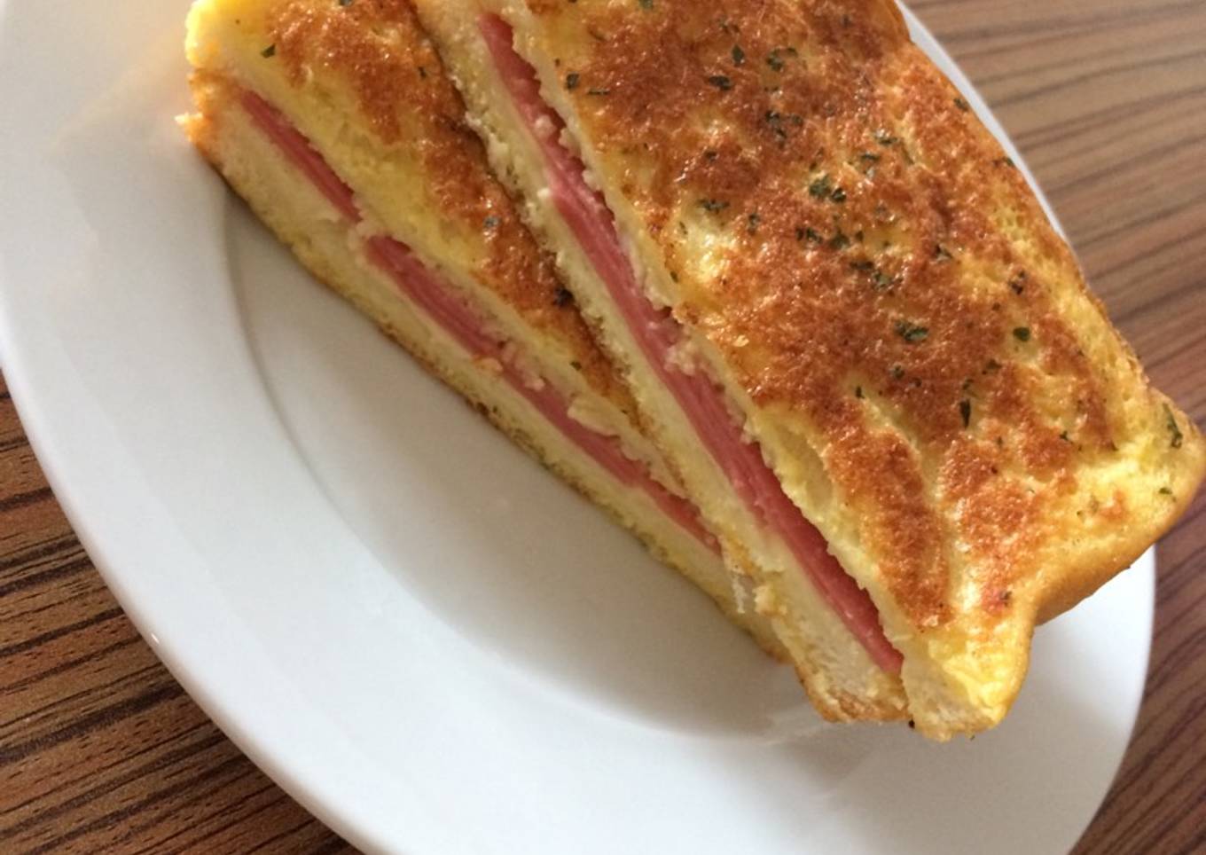 French toast ham keju