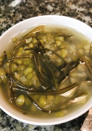 Hình của món Chè đậu xanh phổ tai.