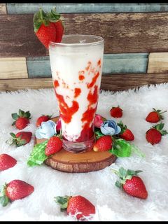 Foto resep 294. Korean Strawberry Milk
