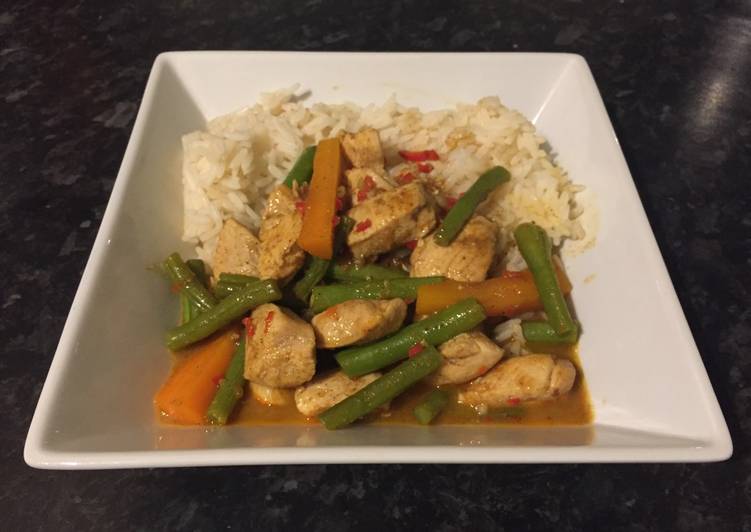 Rendang Chicken Curry