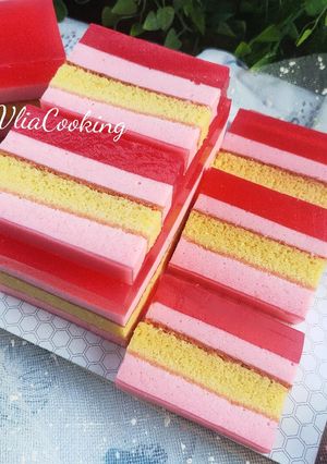 Foto resep Cake Puding Busa| Puding Madona Puding Busa Cake Lembut Dan Enak