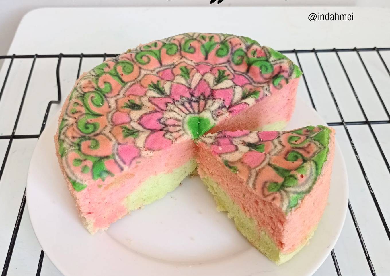 Batik Chiffon Cake