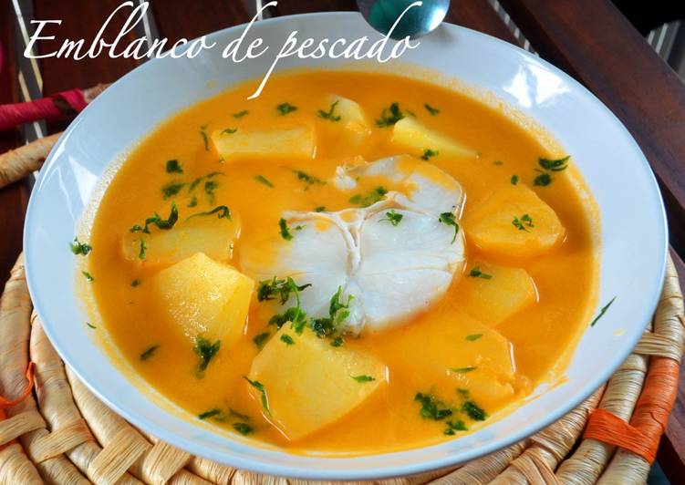 Emblanco de pescado. (Thermomix)