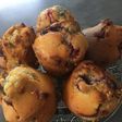 Muffins gourmands fruits rouges chocolat blanc