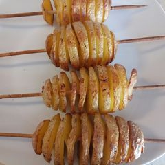 A picture of Potato spirals.