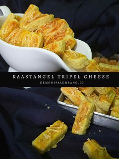 Foto resep Kaastangel tripel cheese