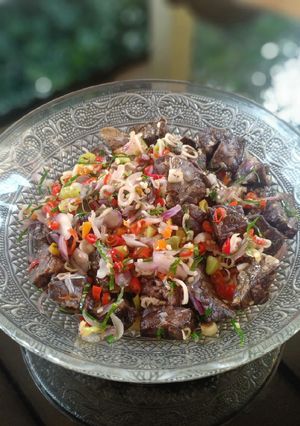 Foto resep Paru Sambal Matah