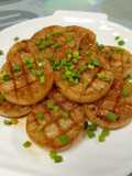 Grilled Daikon Ponzu sauce (หัวไชเท้ากริลเนยใส่พอนซุ)