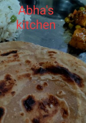 A picture of Lachha paratha..