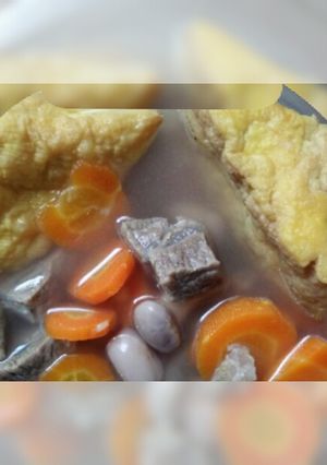 Foto resep Sup Tahu Daging