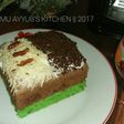 Bolu Pandan Cokelat Sederhana
