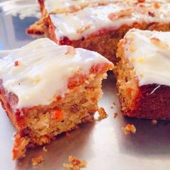 A picture of Carrot Cake.